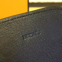 Replica Hermes Black Clutch Bag