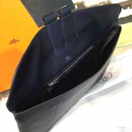 Replica Hermes Black Clutch Bag