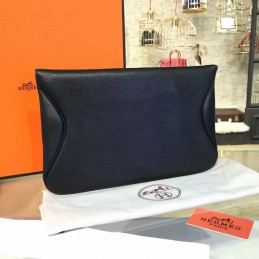 Replica Hermes Black Clutch Bag