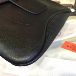 Replica Hermes Black Clutch Bag