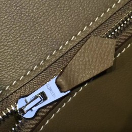 Replica Hermes Taupe Constance 24 Palladium Hardware Bag