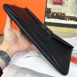 Replica Hermes Black Clutch Bag