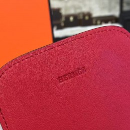 Replica Hermes Pink Red Clutch Bag