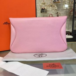 Replica Hermes Pink Red Clutch Bag