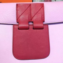Replica Hermes Pink Red Clutch Bag