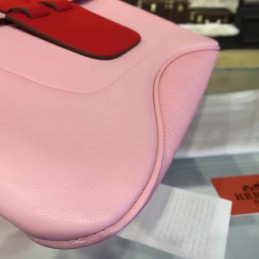 Replica Hermes Pink Red Clutch Bag