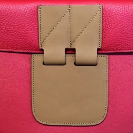 Replica Hermes Red Tan Clutch Bag