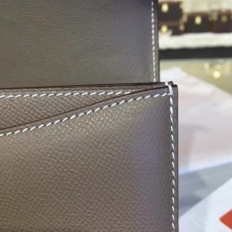 Replica Hermes Taupe Constance 24 Palladium Hardware Bag