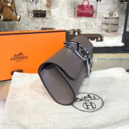 Replica Hermes Taupe Clutch Egee Bag