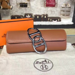Replica Hermes Brown Clutch Egee Bag