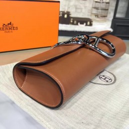 Replica Hermes Brown Clutch Egee Bag
