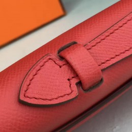 Replica Hermes Red Clutch Kelly Cut Bag