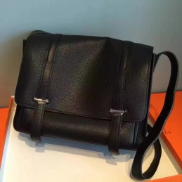 Replica Hermes Black Steve Caporal 28 Bag