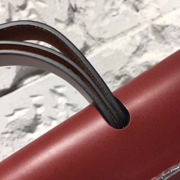 Replica Hermes Navy Blue Burgundy Herbag Zip 31 Bag