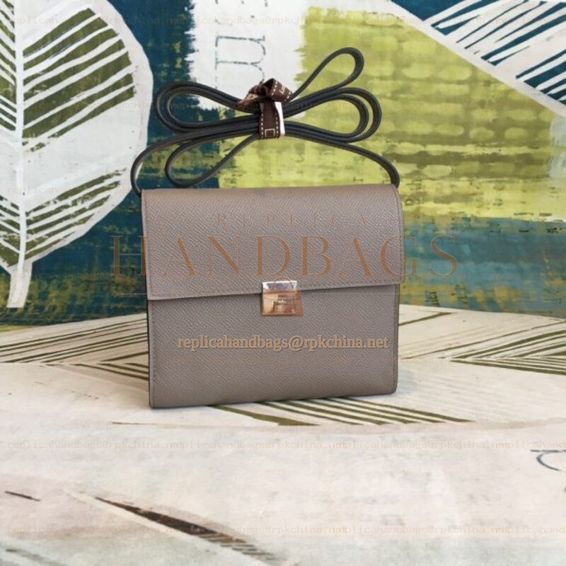 Replica Hermes Gray WOC Bag