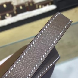 Replica Hermes Taupe Constance 24 Palladium Hardware Bag