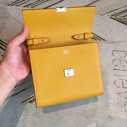 Replica Hermes Yellow WOC Bag