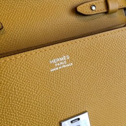 Replica Hermes Yellow WOC Bag