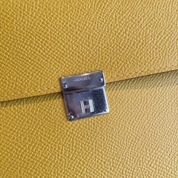 Replica Hermes Yellow WOC Bag