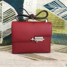 Replica Hermes Red Verrou 21 Bag