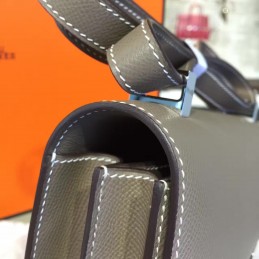 Replica Hermes Taupe Constance 24 Palladium Hardware Bag