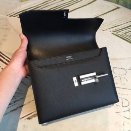 Replica Hermes Black Verrou 21 Bag