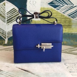 Replica Hermes Blue Verrou 21 Bag