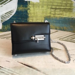 Replica Hermes Black Verrou Chaine Mini 17 Bag