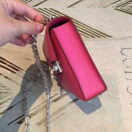Replica Hermes Pink Verrou Chaine Mini 17 Bag