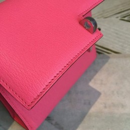 Replica Hermes Pink Verrou Chaine Mini 17 Bag