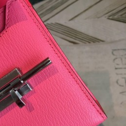 Replica Hermes Pink Verrou Chaine Mini 17 Bag