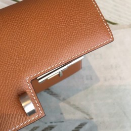 Replica Hermes Tan Verrou Chaine Mini 17 Bag