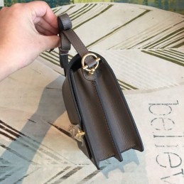 Replica Hermes Gray Roulis 18 Palladium Hardware Bag