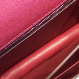 Replica Hermes Burgundy Constance 24 Palladium Hardware Bag