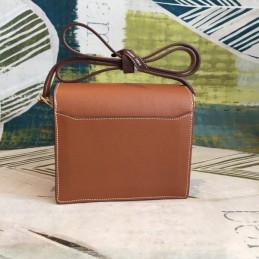 Replica Hermes Brown Roulis 18 Bag