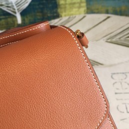 Replica Hermes Brown Roulis 18 Bag