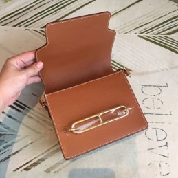 Replica Hermes Brown Roulis 18 Bag