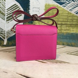 Replica Hermes Fuchsia Roulis 18 Bag