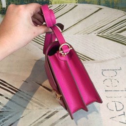 Replica Hermes Fuchsia Roulis 18 Bag