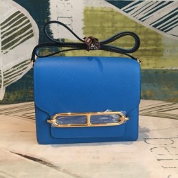 Replica Hermes Blue Roulis 18 Bag
