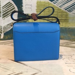 Replica Hermes Blue Roulis 18 Bag