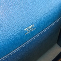 Replica Hermes Blue Roulis 18 Bag