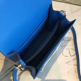 Replica Hermes Blue Roulis 18 Bag