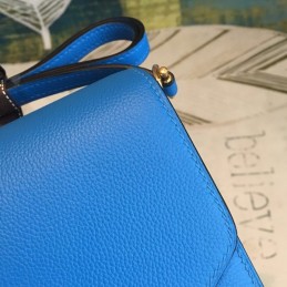 Replica Hermes Blue Roulis 18 Bag