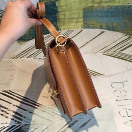 Replica Hermes Tan Roulis 18 Palladium Hardware Bag