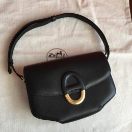 Replica Hermes Black Cherche Midi 25 Bag