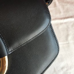 Replica Hermes Black Cherche Midi 25 Bag