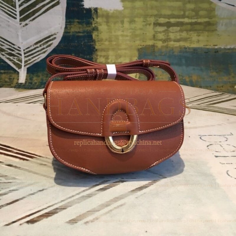 Replica Hermes Brown Cherche Midi Mini 18 Bag