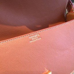Replica Hermes Brown Cherche Midi Mini 18 Bag