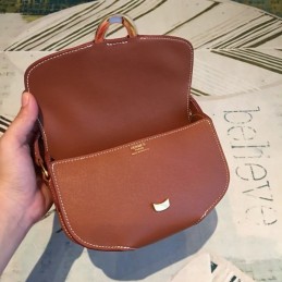 Replica Hermes Brown Cherche Midi Mini 18 Bag